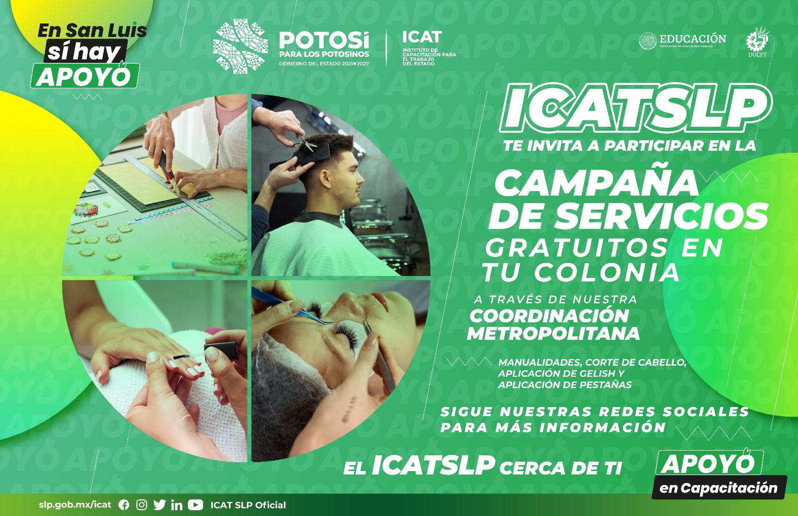 CAMPAÑA DE SERVICIOS GRATUITOS LLEGARÁ A COLONIAS DE LA CAPITAL.