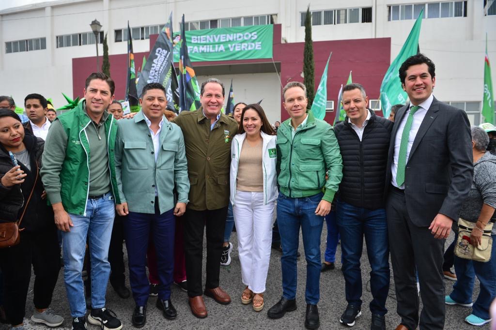 REFUERZA ERUVIEL ÁVILA AL PARTIDO VERDE DE CARA A LAS ELECCIONES DEL 2024.