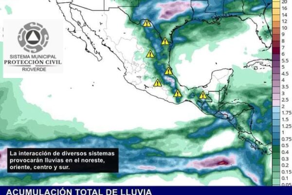 A partir de los próximos días la probabilidad de lluvias