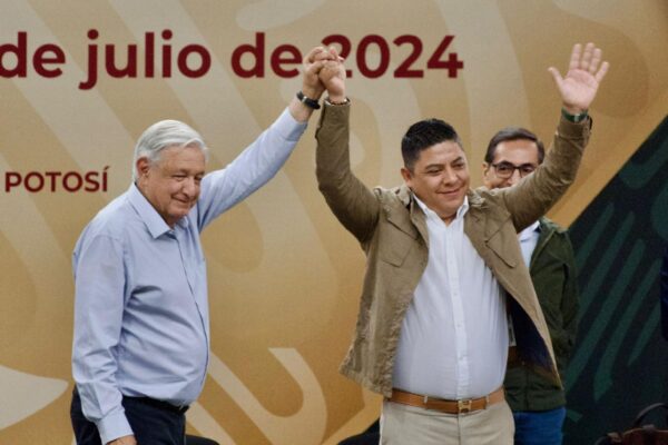 AMLO Y SHEINBAUM AGRADECEN A RICARDO GALLARDO SU APOYO EN ELECCIÓN 2024