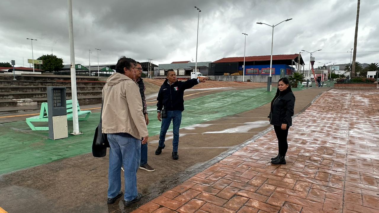 INSPECCIONA GOBIERNO ESTATAL ESPACIOS DE LA FERIA NACIONAL POTOSINA