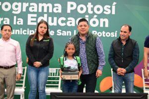 PROGRAMA POTOSÍ PARA LA EDUCACIÓN BRINDA MÁS APOYO A NIÑAS Y NIÑOS