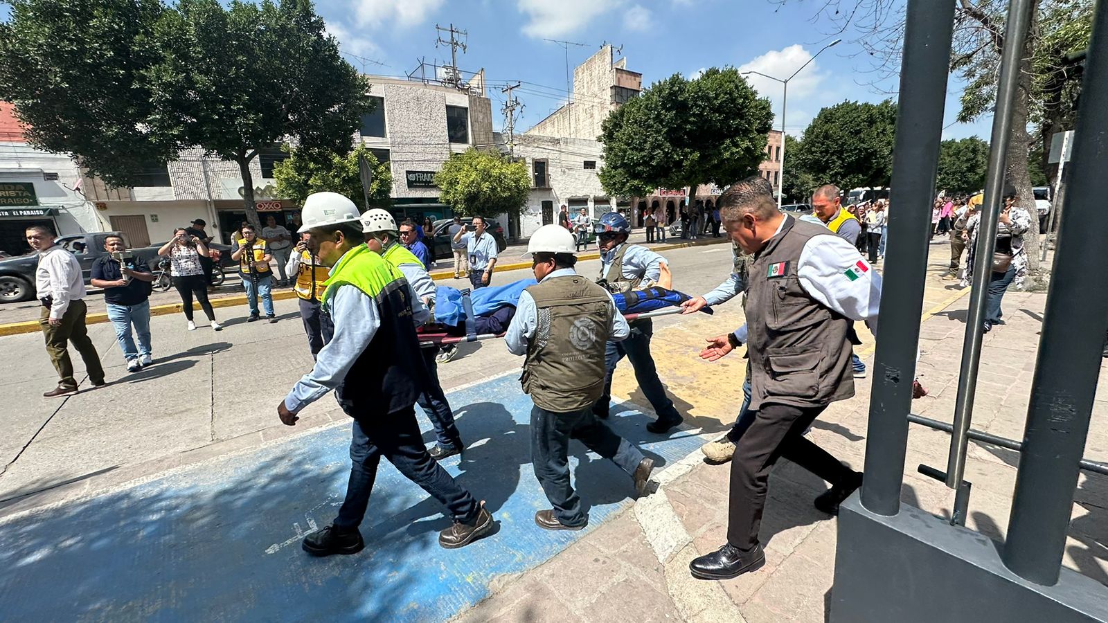 UN ÉXITO SIMULACRO NACIONAL EN SAN LUIS POTOSÍ CON APOYO ESTATAL