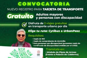 EL ESTADO GARANTIZA TRANSPORTE GRATIS A PERSONAS ADULTAS MAYORES Y CON DISCAPACIDAD