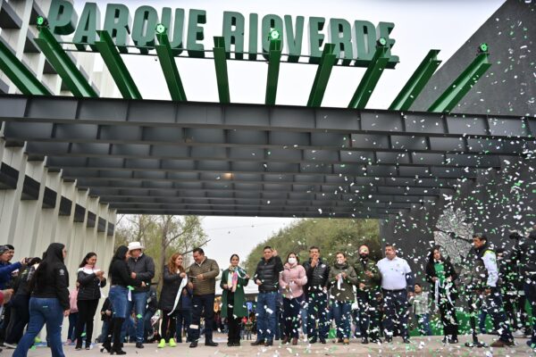 RICARDO GALLARDO PROYECTA SEGUNDA ETAPA DEL PARQUE LINEAL EN RIOVERDE