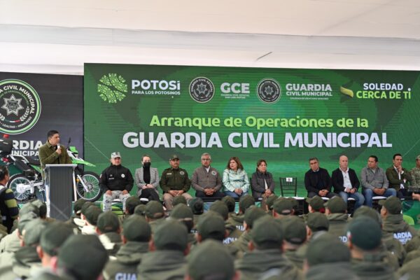 RICARDO GALLARDO ENCABEZA ARRANQUE Y EQUIPAMIENTO DE LA GUARDIA CIVIL DE SOLEDAD